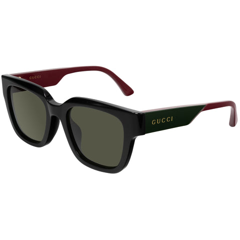 Gucci Gg1670sk Black Male Rectangle Sunglasses | Eyewear Index