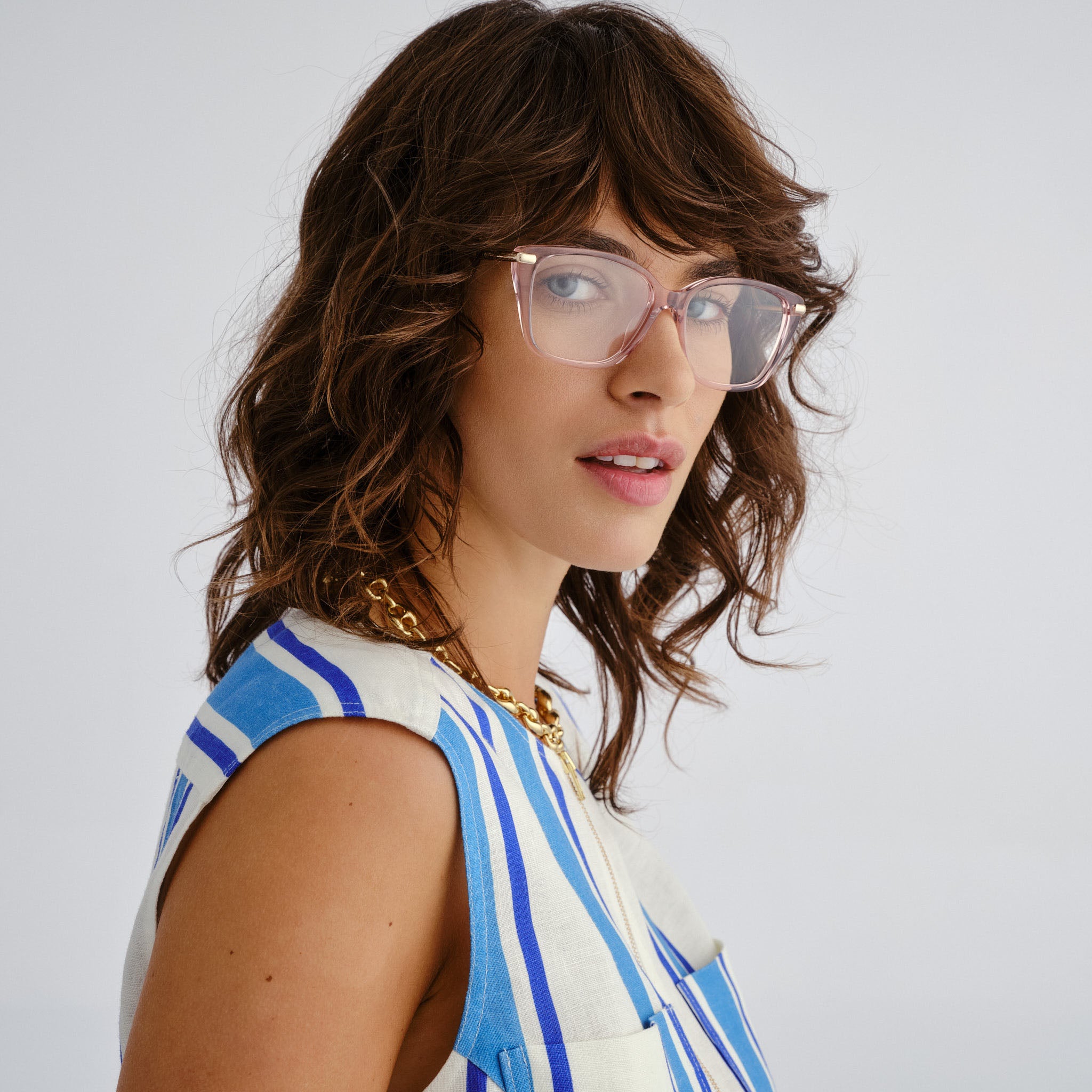 Oroton Roselle Rose Female Cat-Eye Optical Frames | Eyewear Index