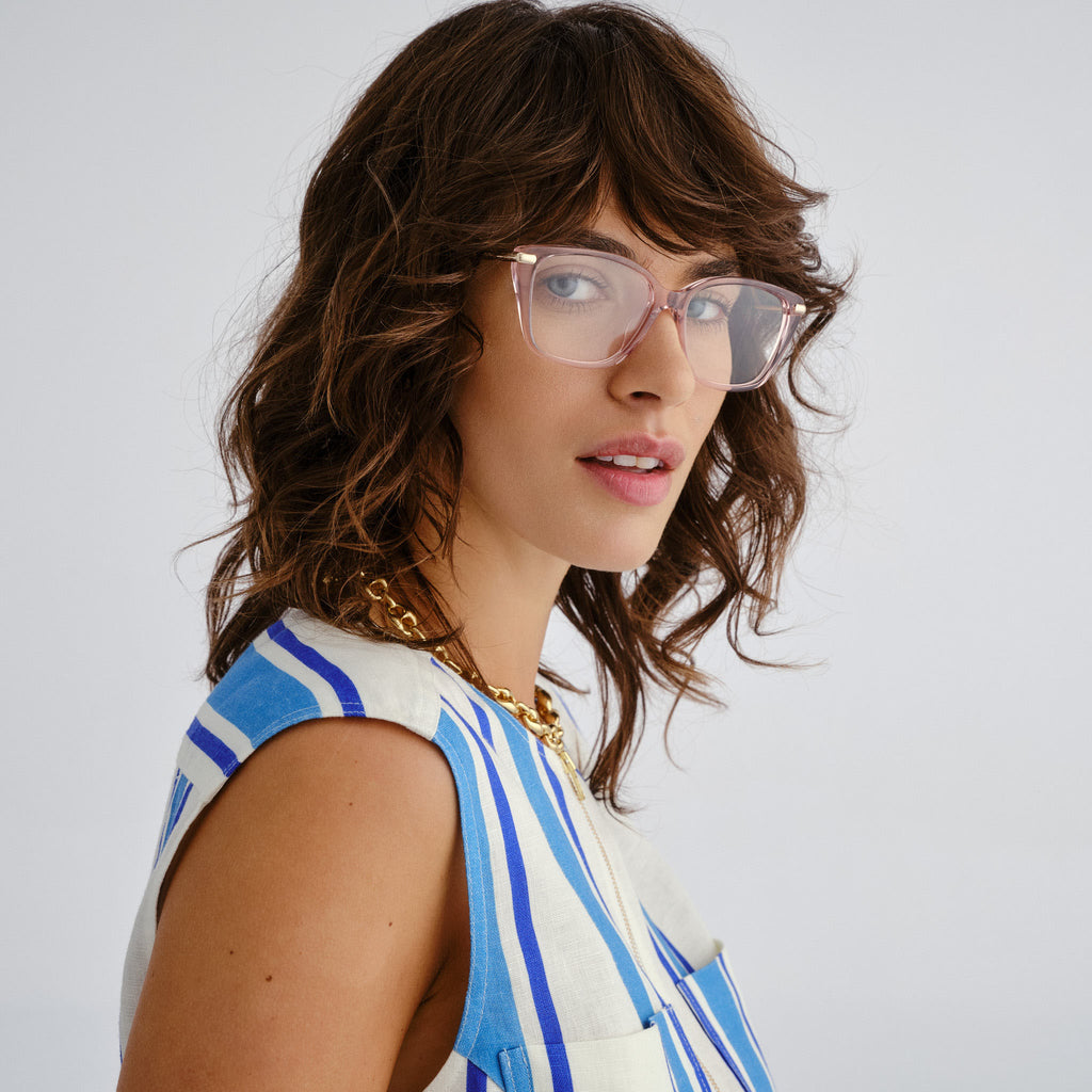 Oroton Roselle Rose Female Cat-Eye Optical Frames | Eyewear Index