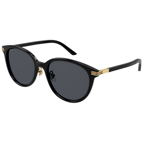 Gucci Gg1452sk Black Female Round Sunglasses | Eyewear Index