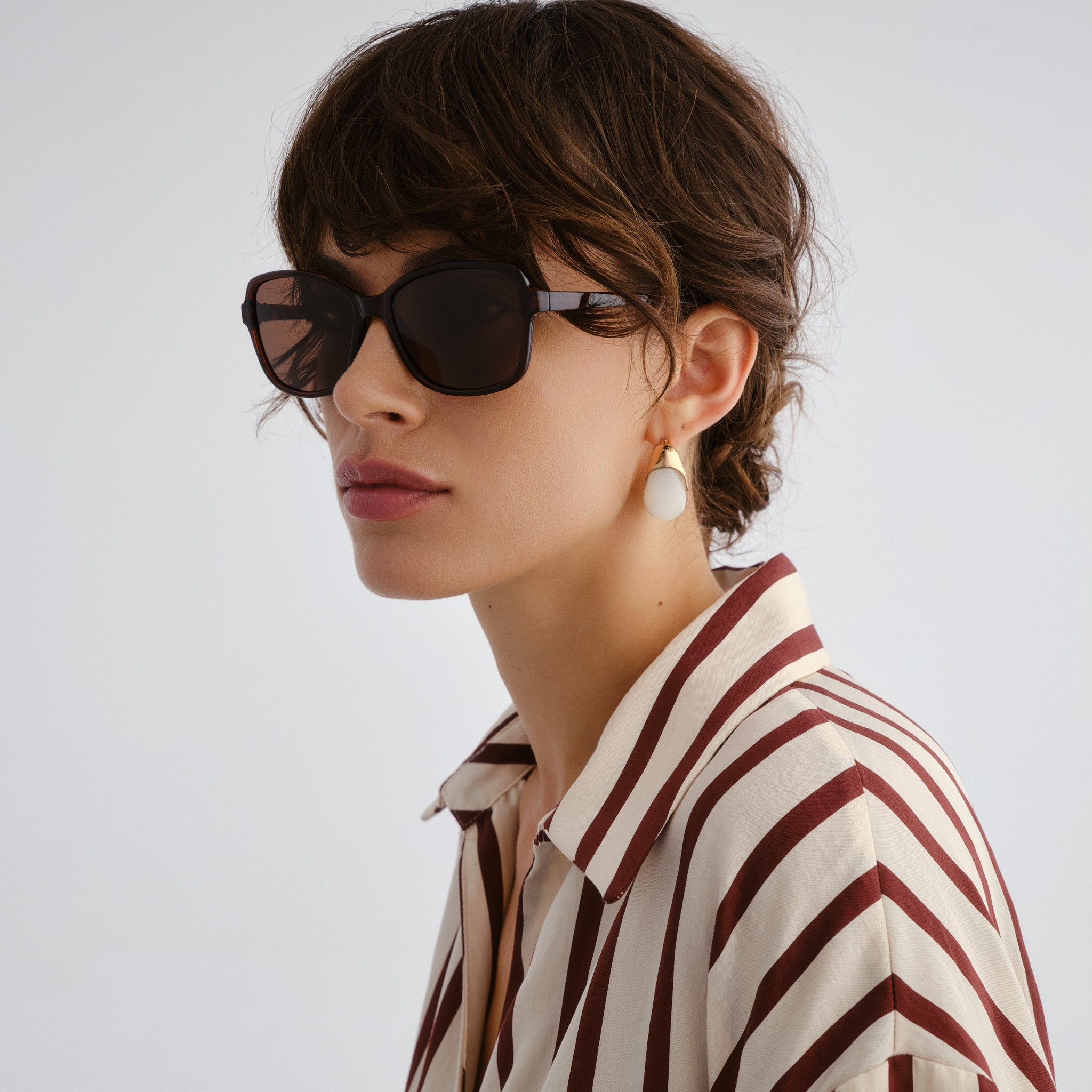 Cancer Council Shoalwater Toffee Brown Female Wrap Sunglasses | Eyewear Index