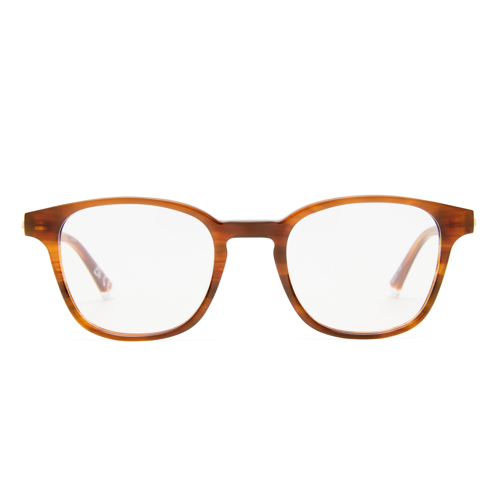 Le Specs Spectral 48 Brown Haze Uni-Sex Round Optical Frames | Eyewear Index