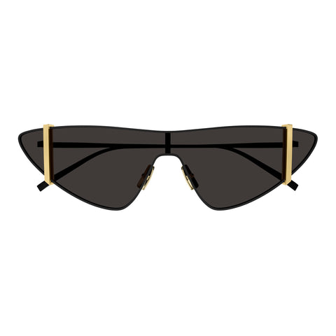 Saint Laurent Sl536 Black Female Round Sunglasses | Eyewear Index