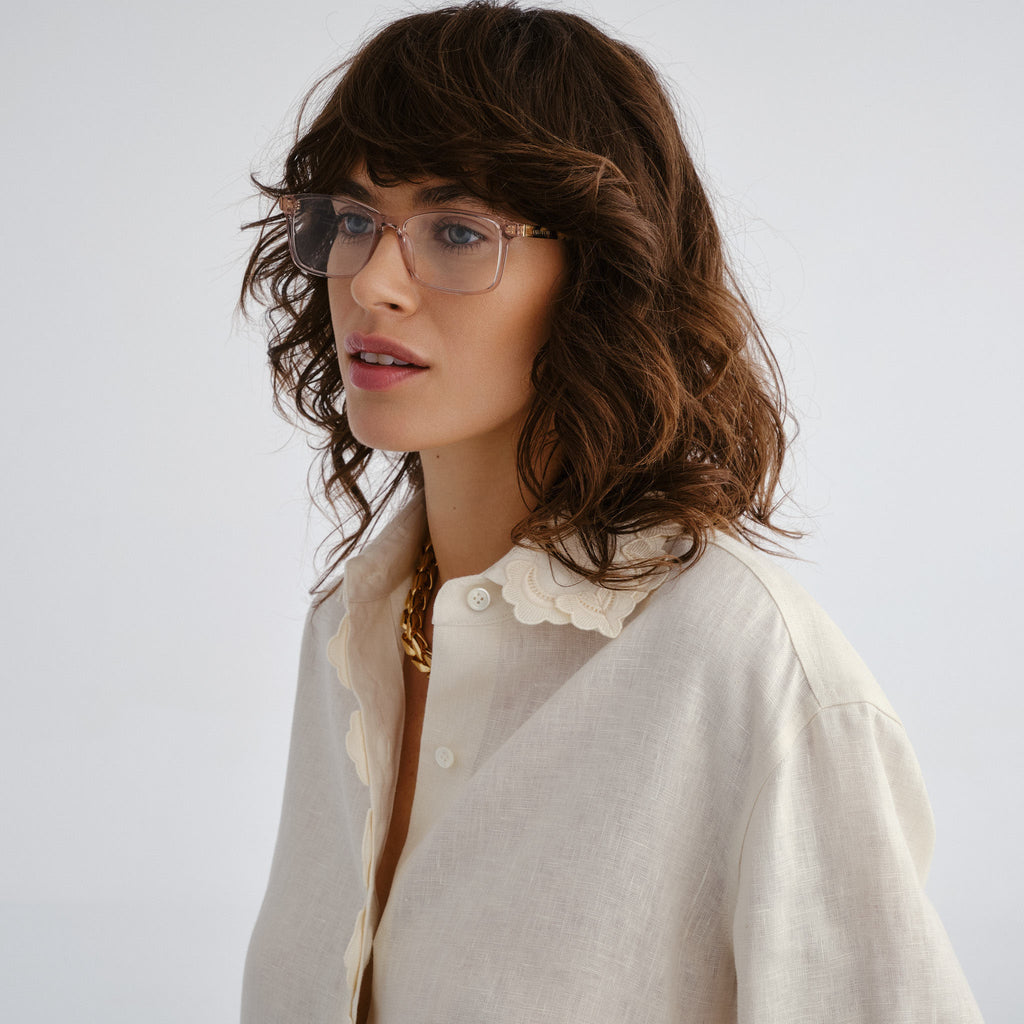 Oroton Melita Rose Cookie Tort Female D-Frame Optical Frames | Eyewear Index