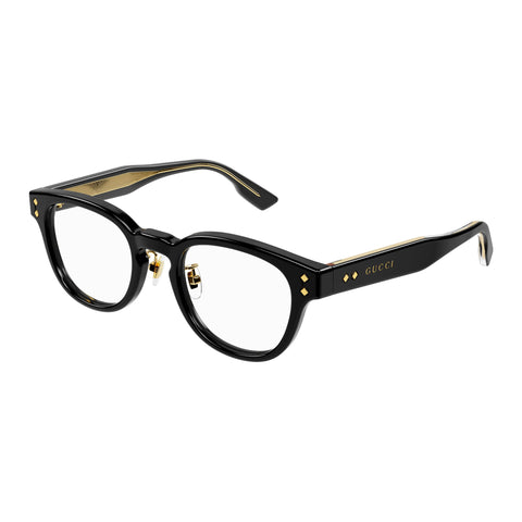 Gucci Gg1470oj Black Male Round Optical Frames | Eyewear Index