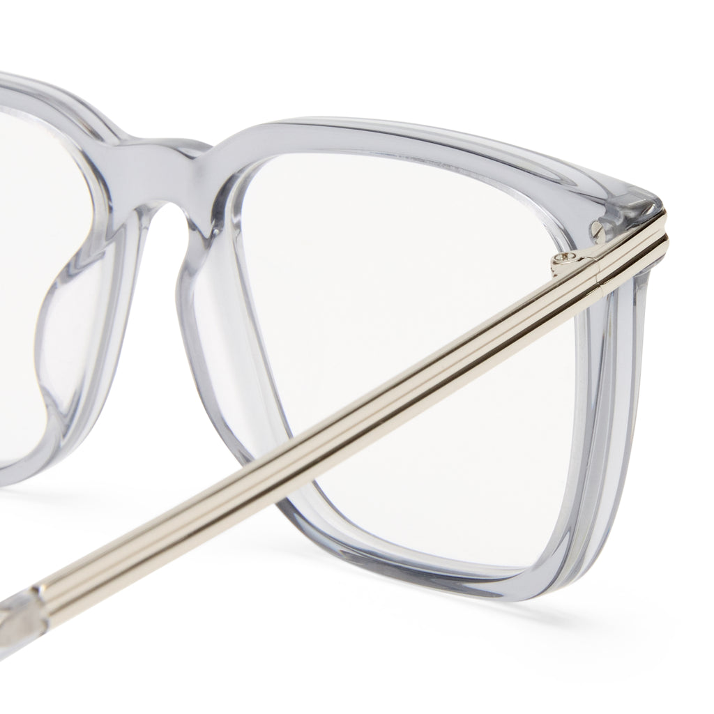 Le Specs Offline Smoke Uni-Sex D-Frame Optical Frames | Eyewear Index
