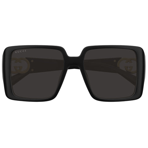 Gucci Gg1692sa Black Female Rectangle Sunglasses | Eyewear Index