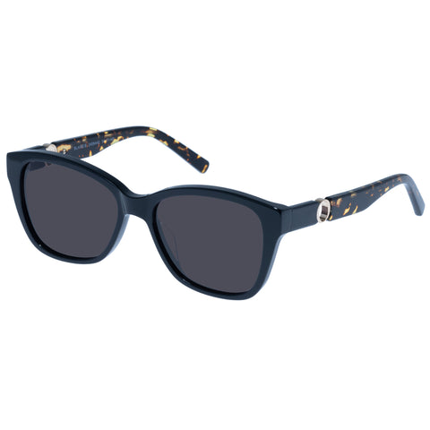 Oroton Blaire Black Neue Tort Female D-Frame Sunglasses | Eyewear Index