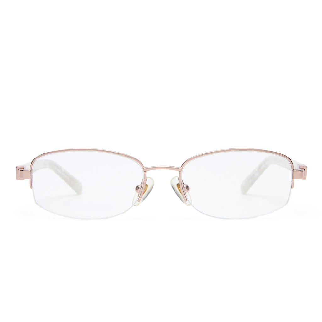 Oroton Sundra Rose Pink Female Rectangle Optical Frames | Eyewear Index