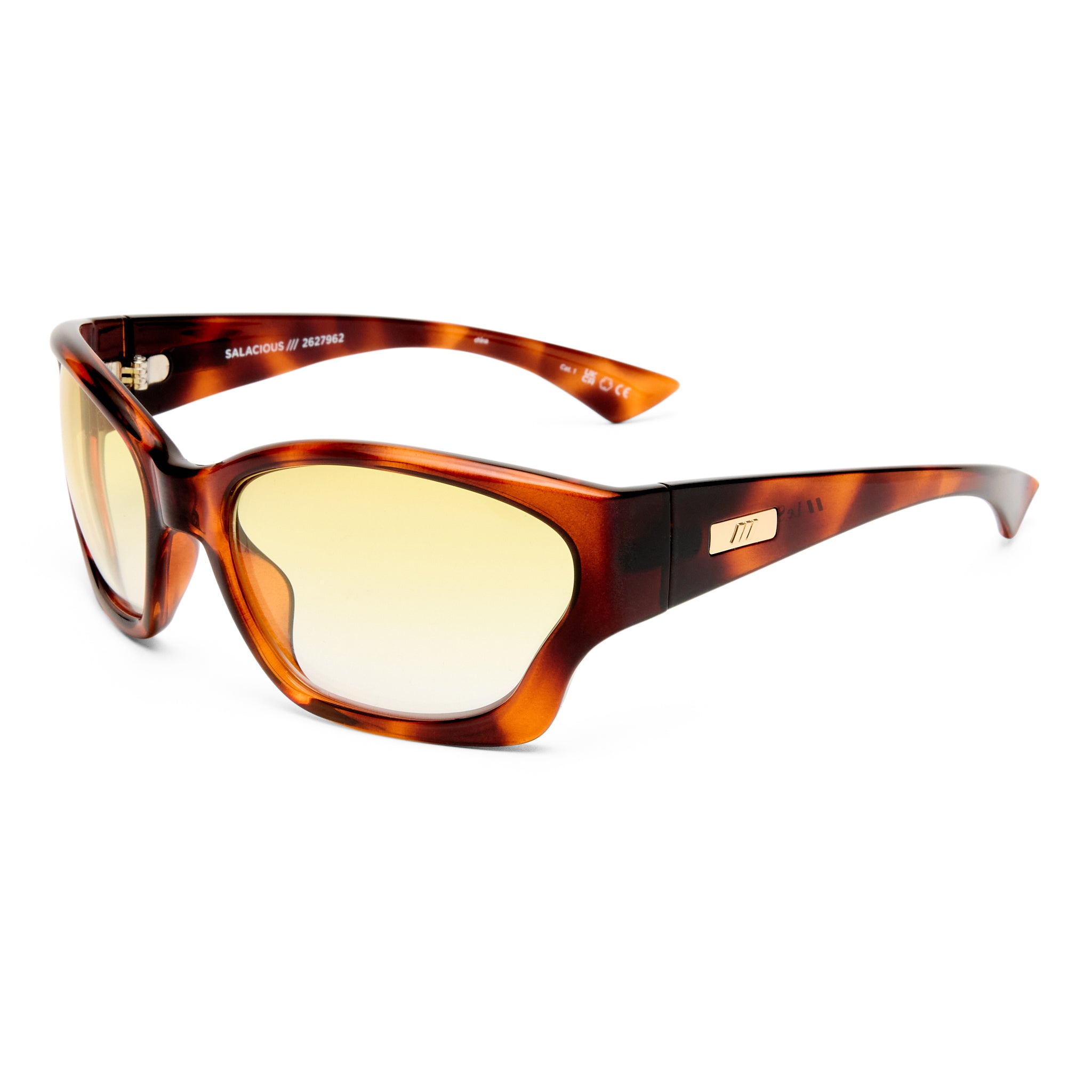 Le Specs Salacious Toffee Tort Uni-Sex Wrap Sunglasses | Eyewear Index