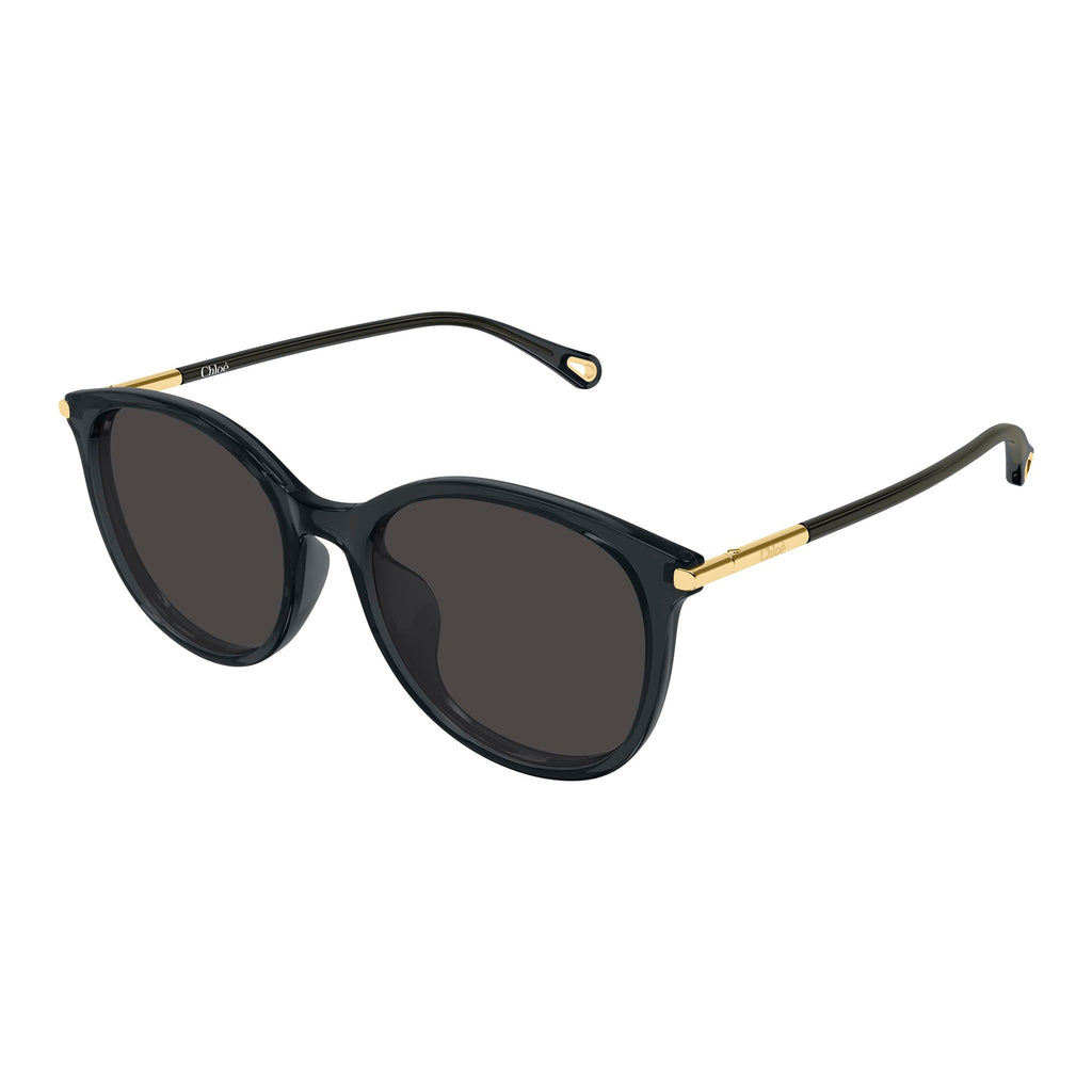 Chloe Ch0397sk Grey Female Round Sunglasses | Eyewear Index