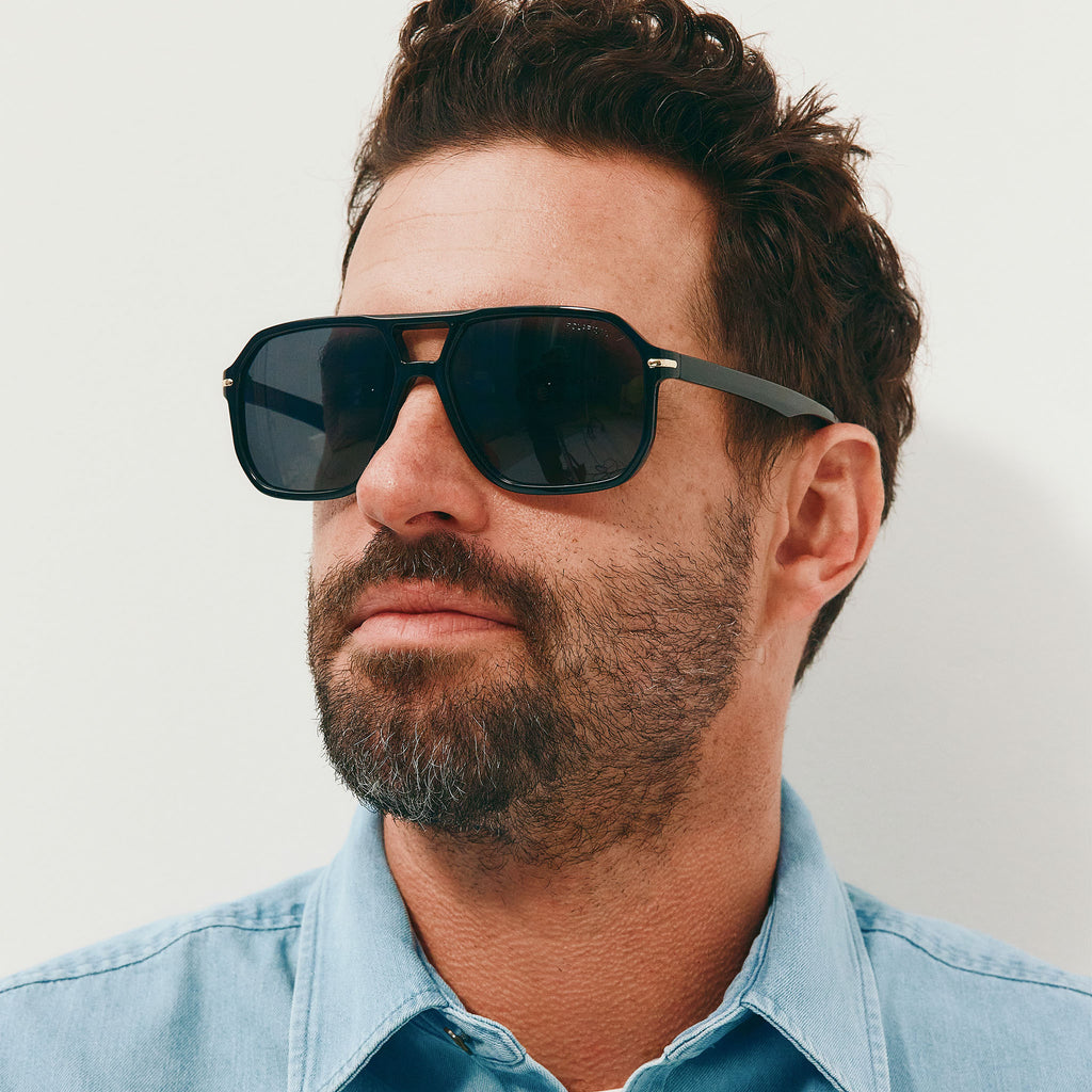 Cancer Council Jensen Black Uni-Sex Aviator Sunglasses | Eyewear Index