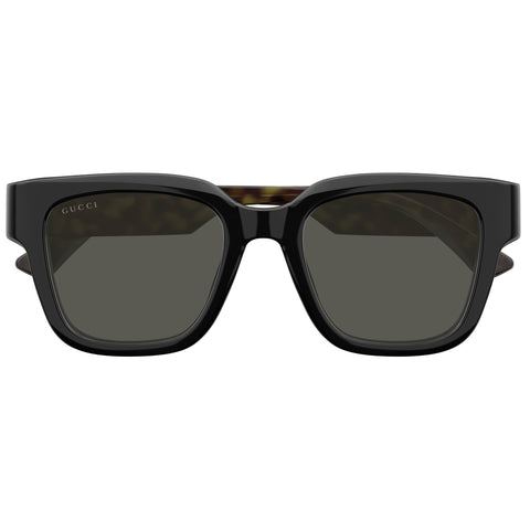 Gucci Gg1670sk Black Male Rectangle Sunglasses | Eyewear Index