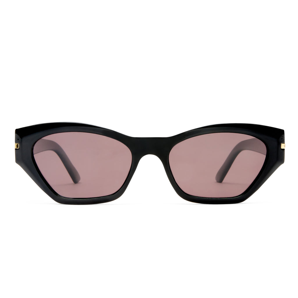 Cancer Council Peregian Black Female Cat-Eye Sunglasses | Eyewear Index