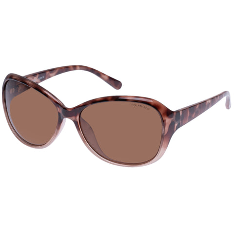 Cancer Council Waitara Milky Tort Grad Female Wrap Sunglasses | Eyewear Index