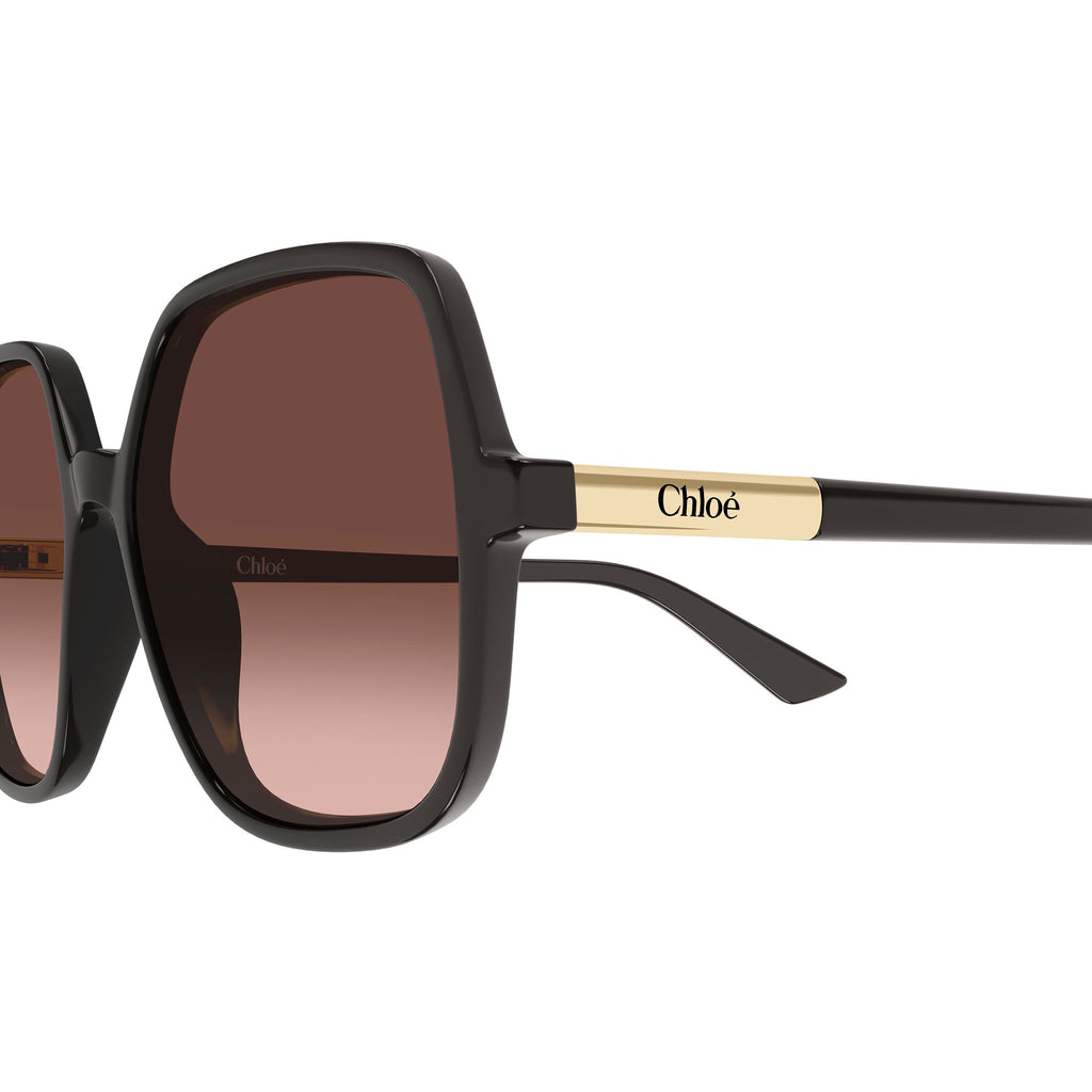 Chloe Ch0362s Grey Female Square Sunglasses | Eyewear Index
