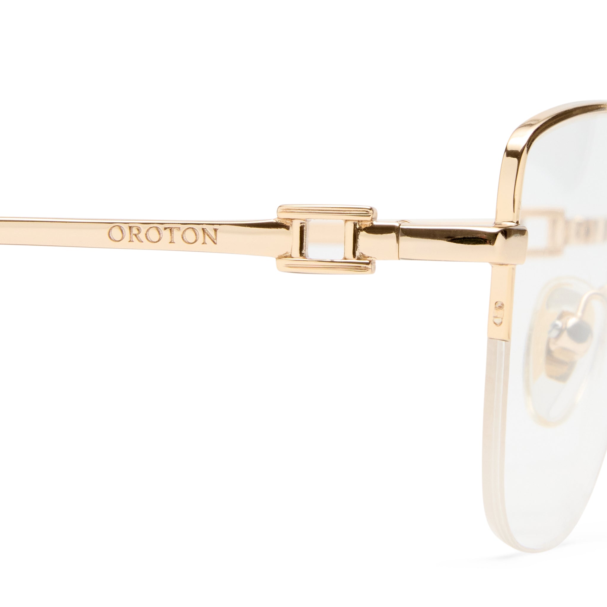 Oroton Fiora Gold Female Cat-Eye Optical Frames | Eyewear Index