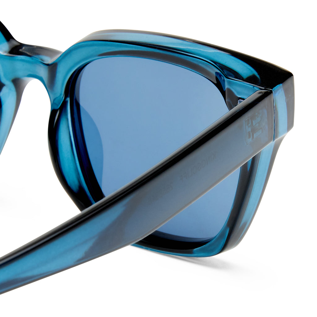 Cancer Council Kingscliff Navy Uni-Sex D-Frame Sunglasses | Eyewear Index