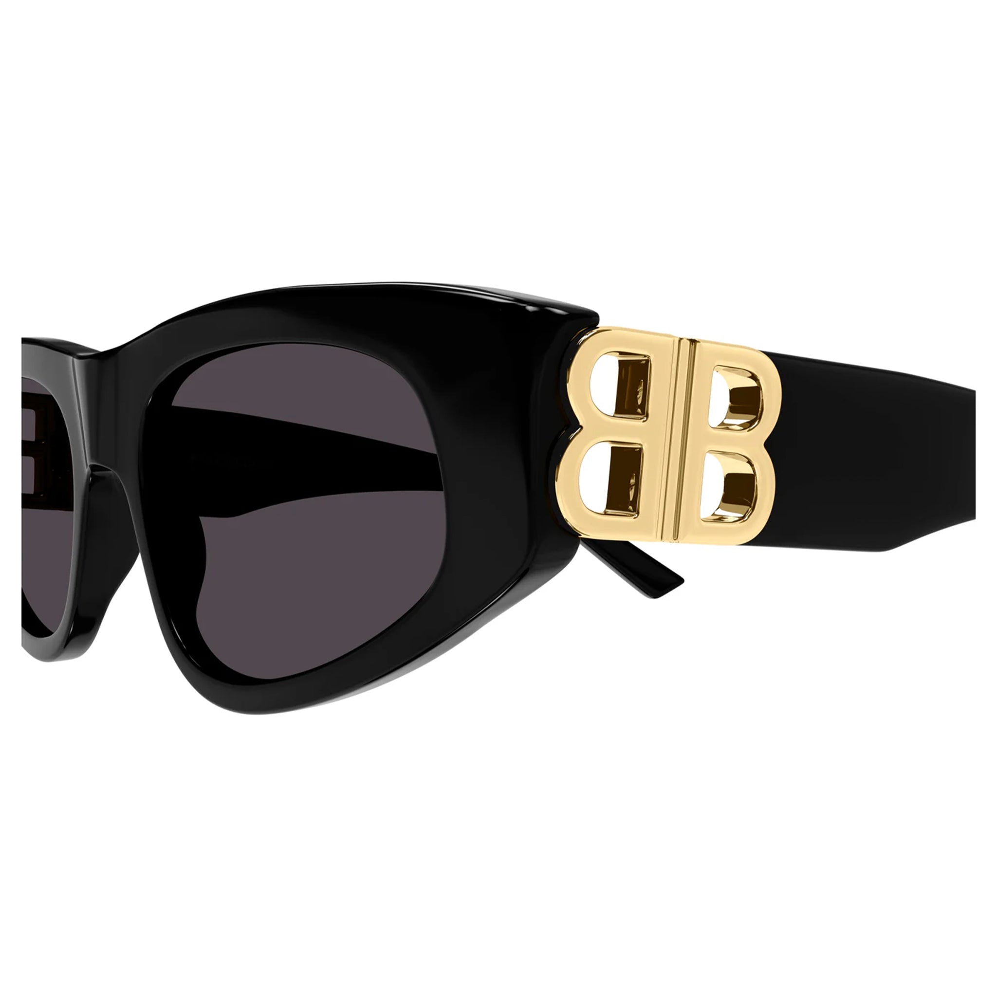 Balenciaga Bb0095s Black Female Cat-Eye Sunglasses | Eyewear Index