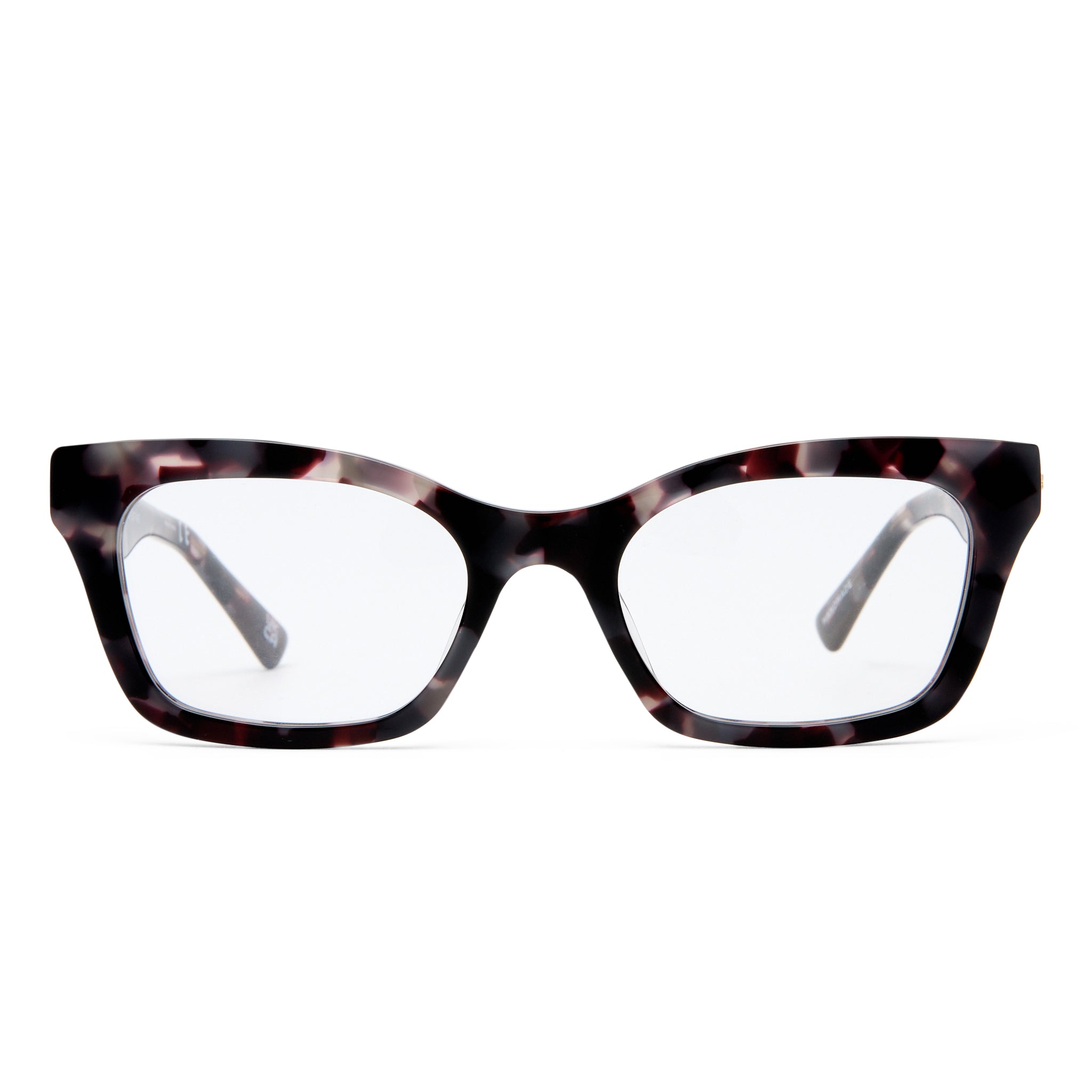 Le Specs Hot Press Midnight Orchid Tort Uni-Sex Cat-Eye Optical Frames | Eyewear Index