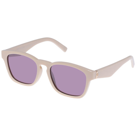 Le Specs Players Playa Ivory Uni-Sex D-Frame Sunglasses | Eyewear Index