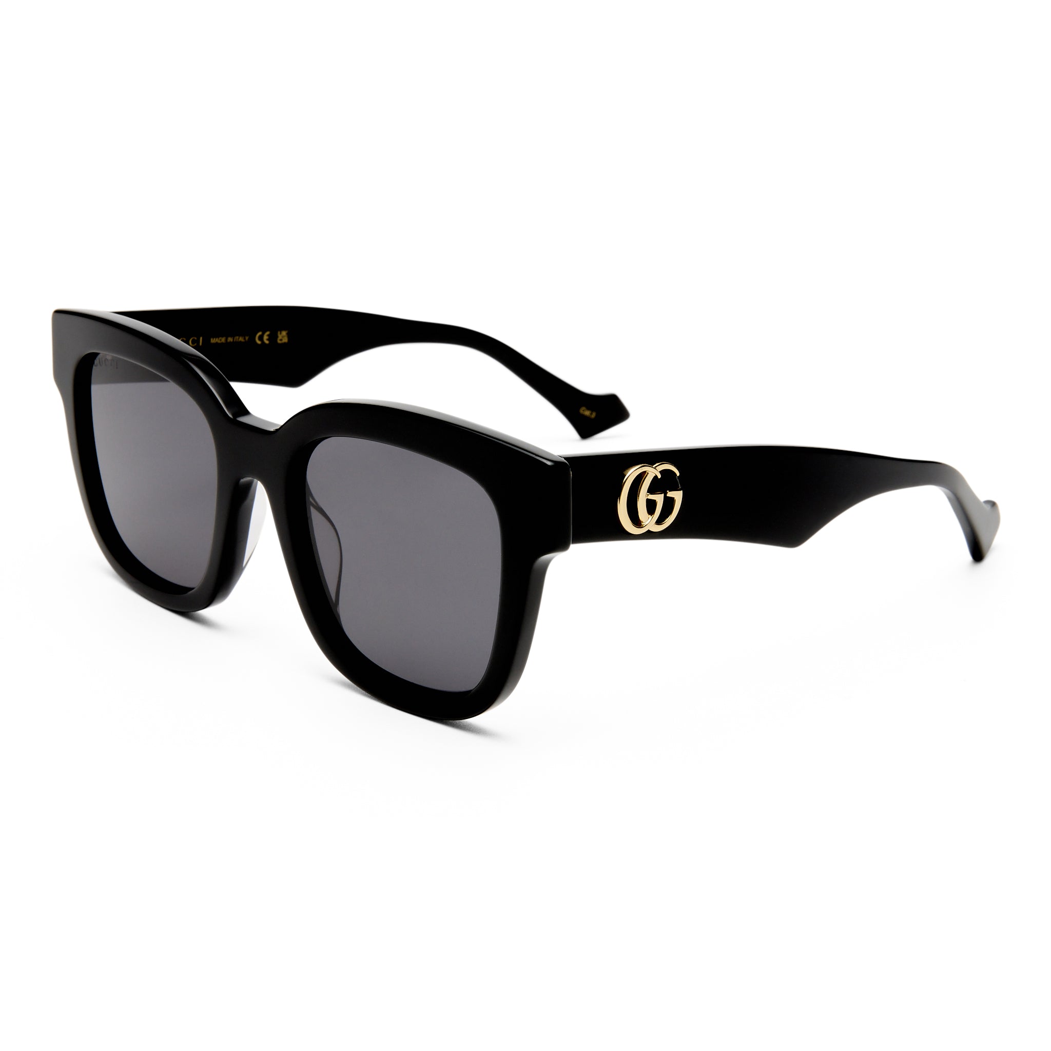 Gucci Gg0998s Black Female Square Sunglasses | Eyewear Index