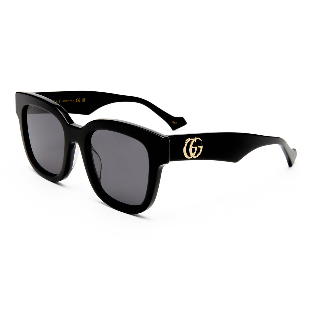 Gucci Gg0998s Black Female Square Sunglasses | Eyewear Index
