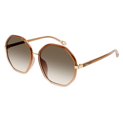 Chloe Female Ch0133sa002 Brown (03)-2 Brown Unspecified Sunglasses