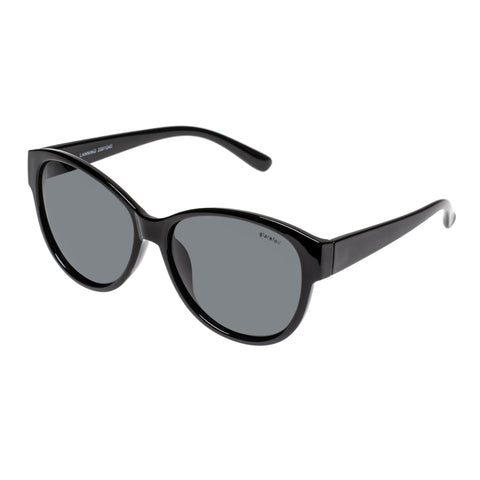 Glarefoil Male Lanning Black Oval Sunglasses