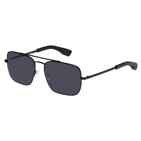 Indescratchables Uni-sex Grip Black Classic Double Bridge Sunglasses