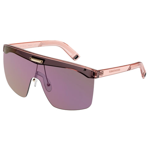 Indescratchables Uni-sex Renew Pink Round Sunglasses