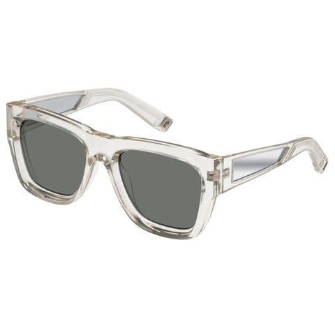 Indescratchables Uni-sex Peripheral Grey Modern Rectangle Sunglasses