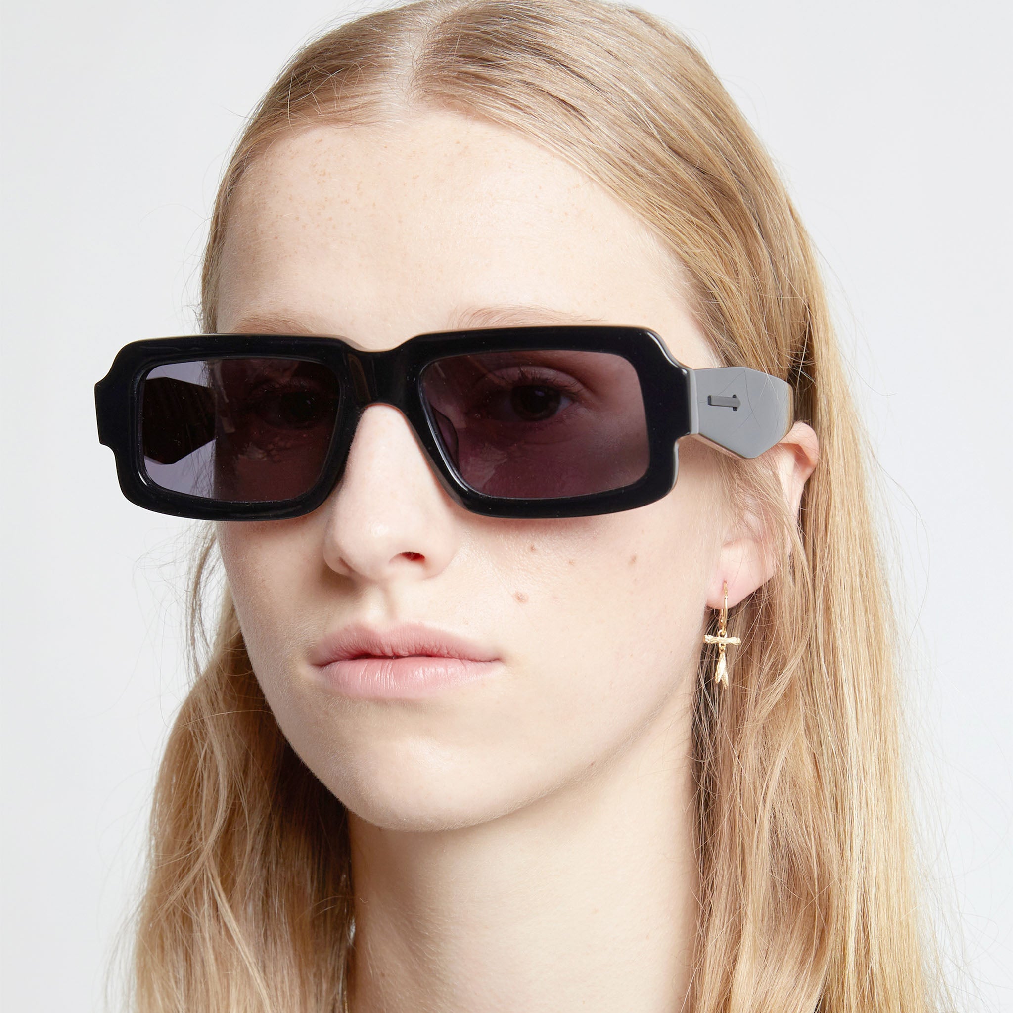 Karen Walker Eyewear Zero in Black