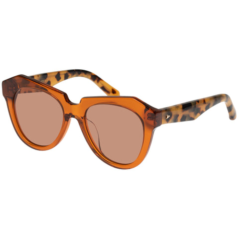 Karen Walker Female Number One Orange Cat-eye Sunglasses