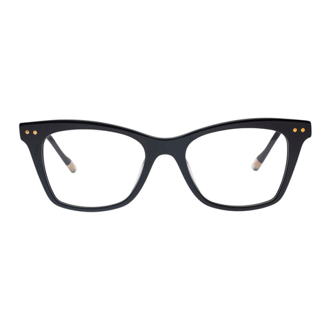 Le Specs Female Trompe L'oeil Black Cat-eye Optical Frames