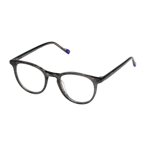 Le Specs Uni-sex Midpoint Pattern Round Optical Frames