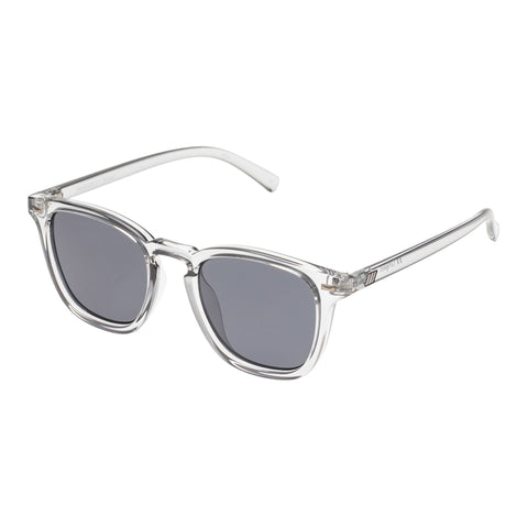 Le Specs Uni-sex No Biggie Grey D-frame Sunglasses