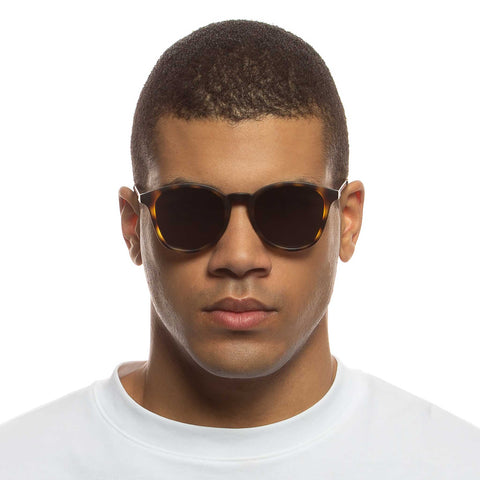 Le Specs Uni-sex Contraband Tort Round Sunglasses