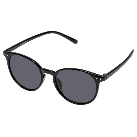 Mambo Male Dorian V2 Black Round Sunglasses