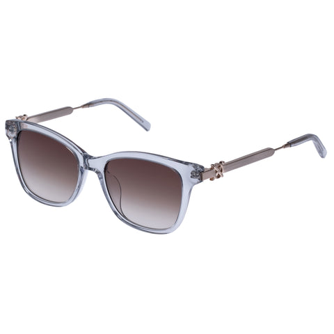Oroton Female Darcy Grey Modern Rectangle Sunglasses