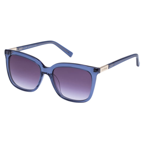 Oroton Female Lennon Navy Modern Rectangle Sunglasses