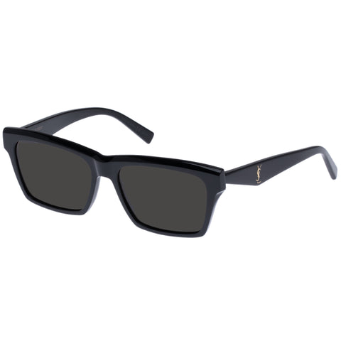 Saint Laurent Female Slm104 Black Rectangle Sunglasses